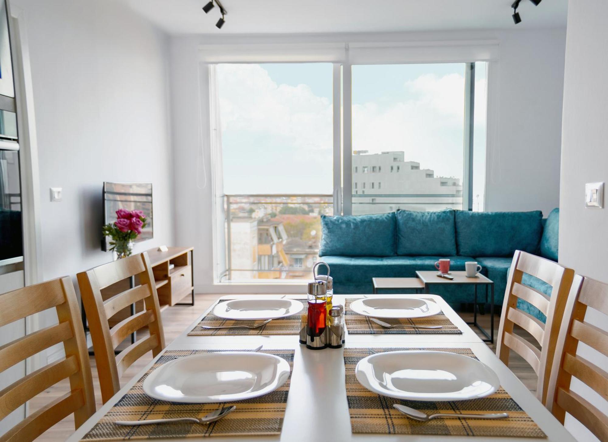 Urban Serenity City Skyline View Apartment 1 Tirana Kültér fotó